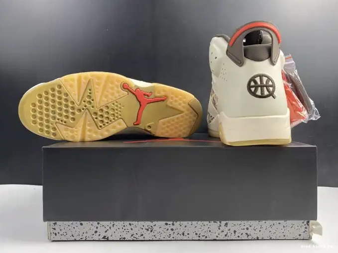 Quai54 Sail Brown Jordan AIR (2020) CZ4152-100 6 Retro 0618